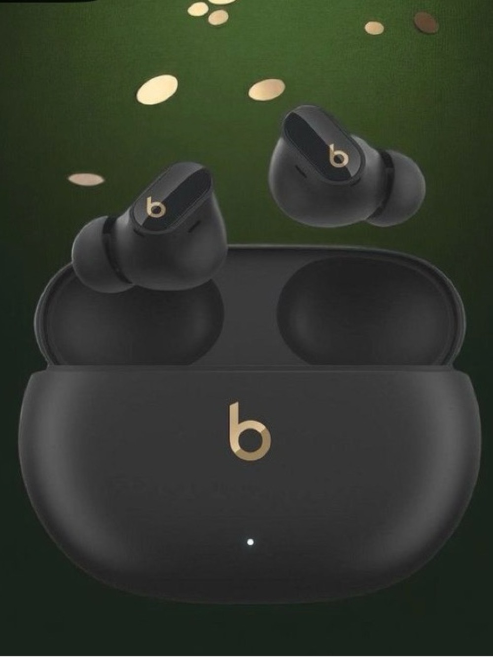 Beats Studio Buds True Wireless Earbuds - Black with Gold Accent